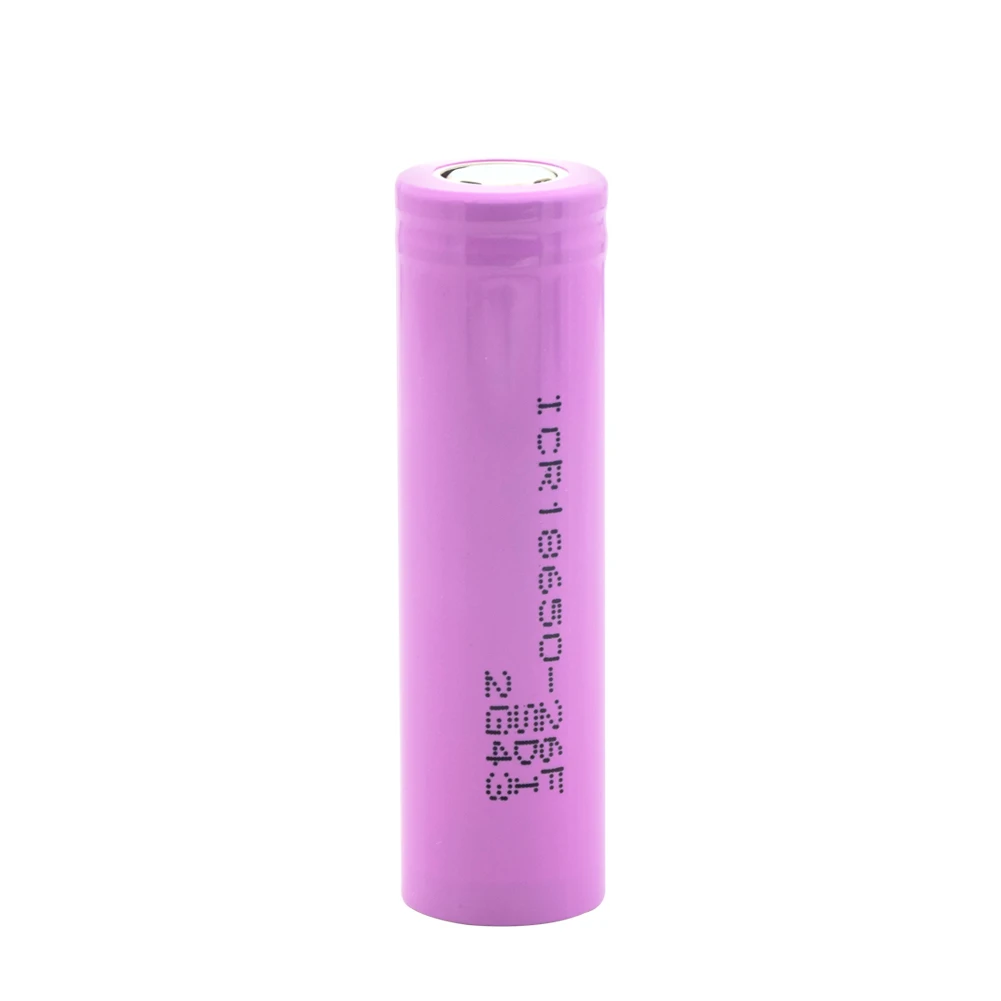 1/2/4/6/8/10 шт 3 7 В Розовый перезаряжаемый ICR 18650 26F 2600mAh литий ионные аккумуляторы PCB