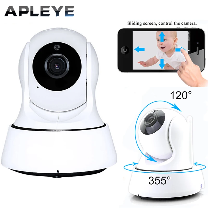 Apleye 720 P HD Беспроводной Wi Fi IP Камера CCTV дома P2P Ночное видение глазного яблока