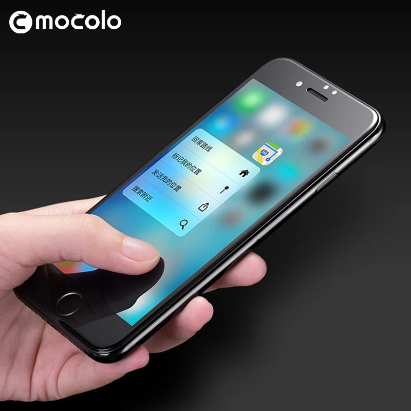 Mocolo 3D 0 26 мм полноэкранное закаленное стекло для iPhone 6s 7 8 Plus 9H Защитная пленка