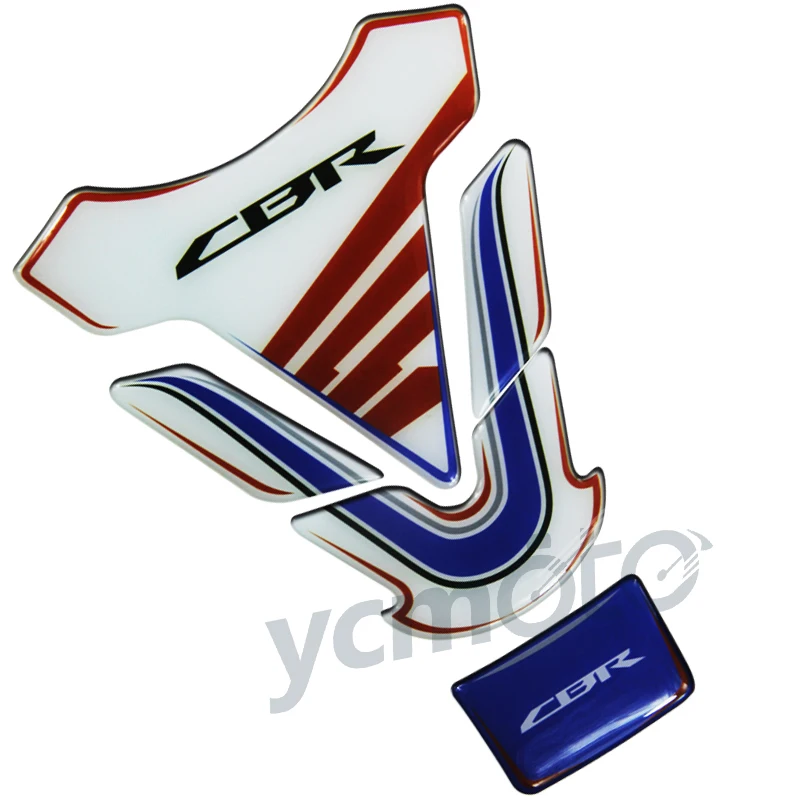 Мотоцикл 3D бак Коврик защитный CBR наклейка Стикеры чехол для Honda CBR 250 300 500 600 900 929 954 RR Стикеры s