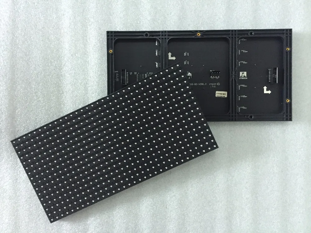 Полноцветный светодиодный модуль SMD 320 scan RGB P10 160*1/8 мм 32*16 пикселей для рекламы