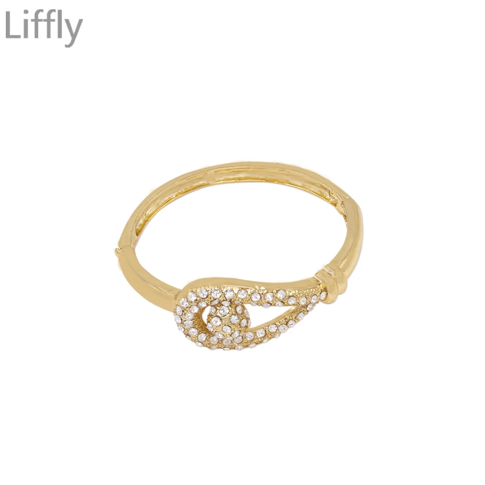 Liffly Нигерия Дубай золотые Ювелирные наборы для женщин индийский свадебный