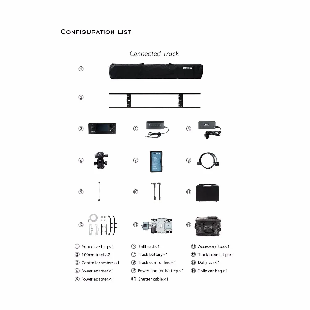 ASXMOV G1 Алюминий таймлапс моторизованный цифрового однообъективного зеркального