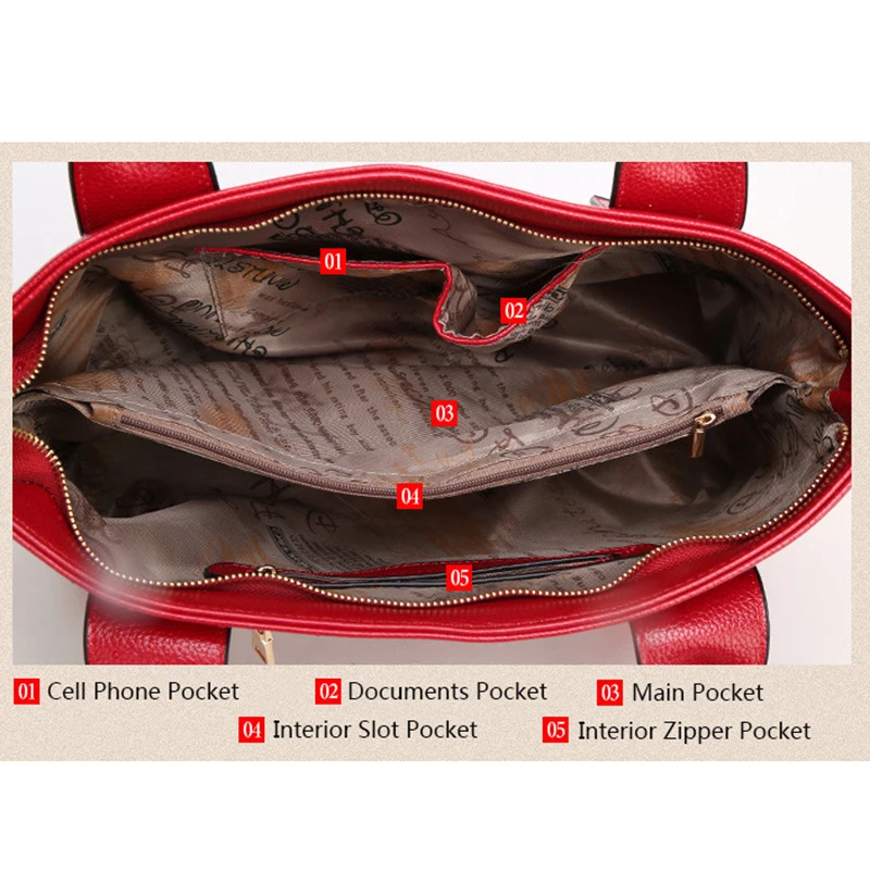 

SUDS Brand Vintage PU Leather Luxury Handbags Women Bags Designer High Quality Tote Bags Female Crossbody Bags Bolsa Feminina