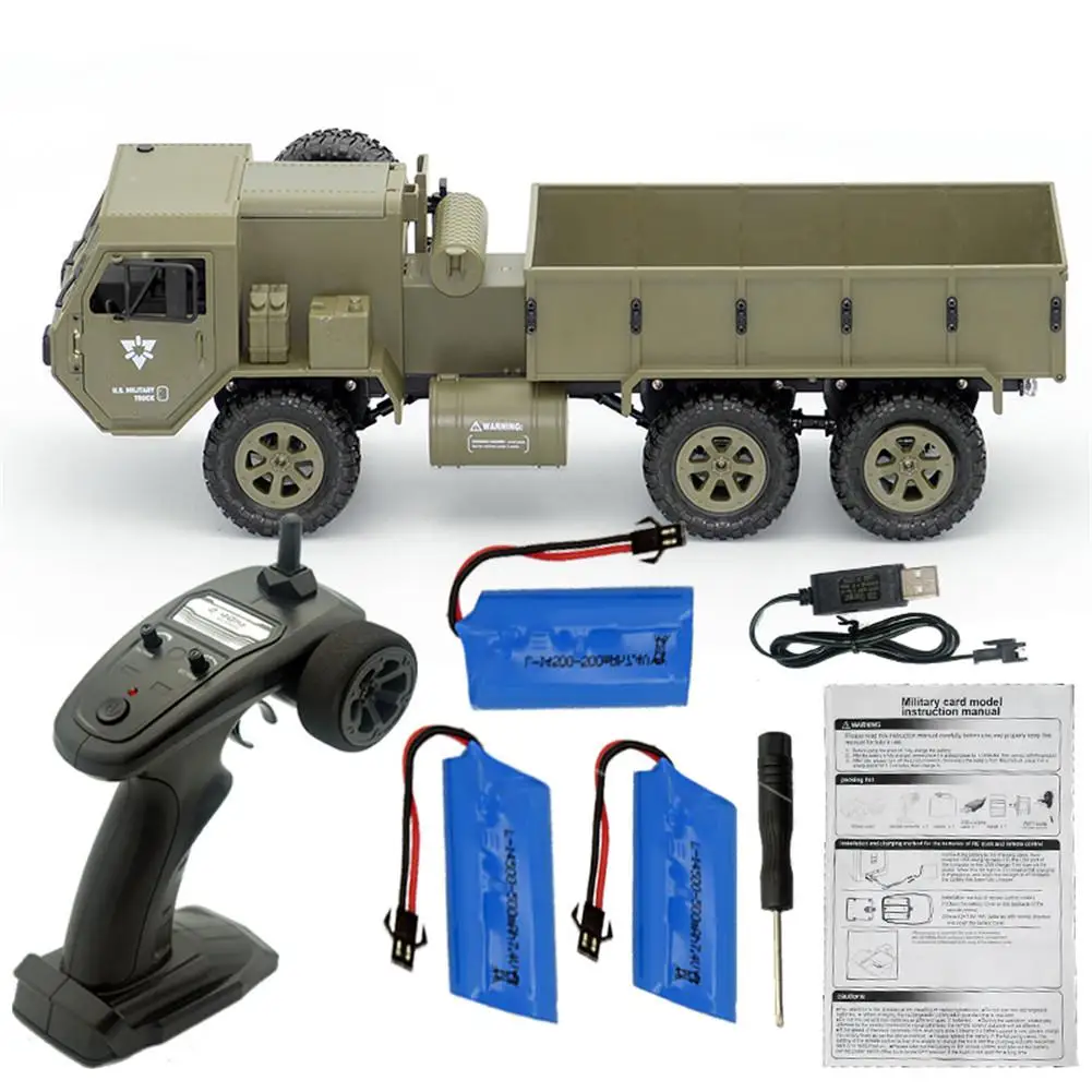 RCtown Fayee FY004A 1/16 2 4G 6WD Радиоуправляемая машина с пропорциональным контролем армия