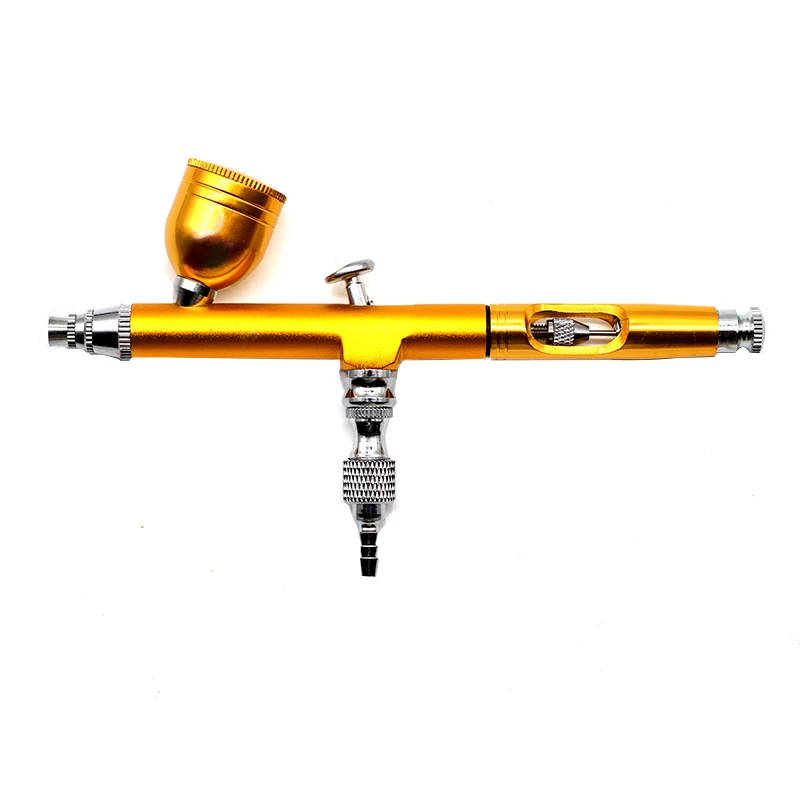 Dual-Action Airbrush Spray Gun Mini Airbrush Compressor Kit Airbrush for Nail Art Makeup Tattoo Model Cake Car paint