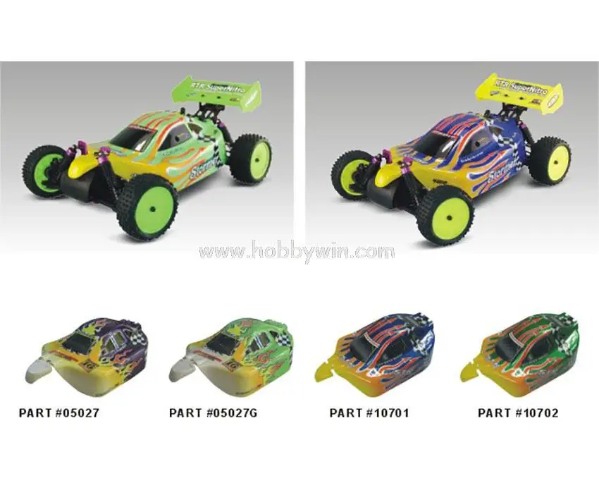 HSP 94105 RTR 2 4G 1/10 й 4WD Nitro двигатель мощный внедорожный Багги односкоростной Stormer|4wd