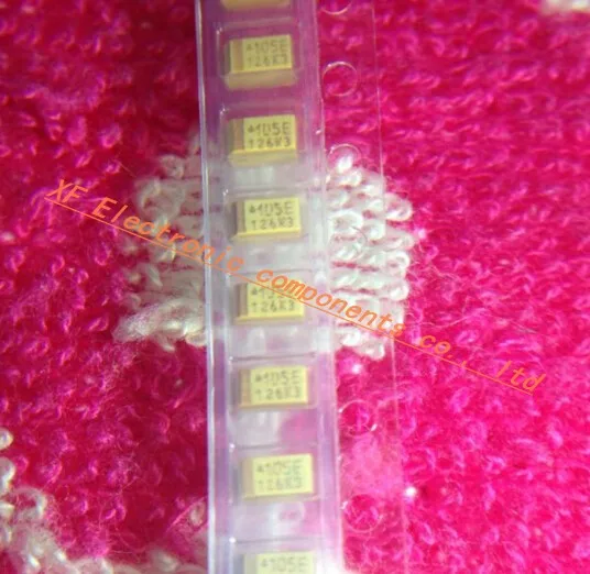 100 шт./лот 1206 SMD Танталовый конденсатор 10 мкФ 25 V a 10% лучшее качество.|capacitor uf|capacitor