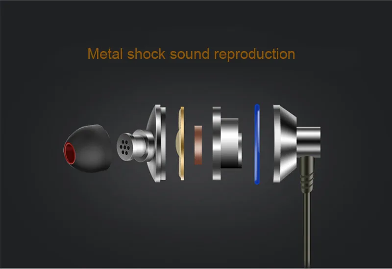 Hi Fi наушники вкладыши EX1 Наушники Студия Metal стерео музыку аэрокосмической