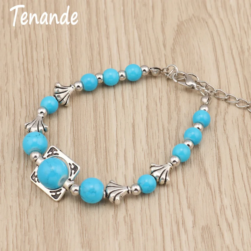 Tenande натуральный богемский камень Beads Ball браслеты горячие продажи красочные