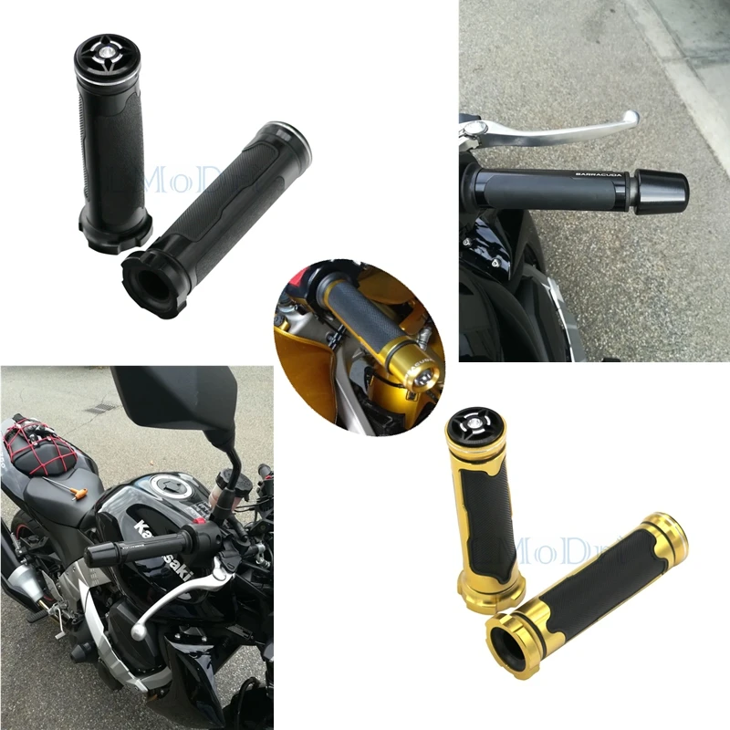 Универсальные ручки LMoDri для мотоцикла 7/8 дюйма 22 мм гоночный руль KTM Honda Kawasaki Yamaha