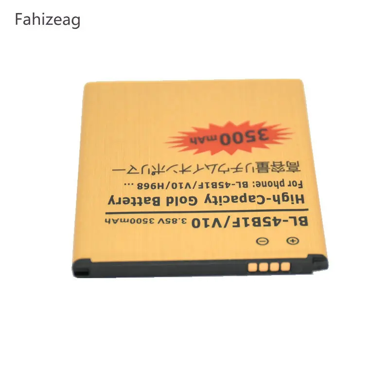 Fahizeag 3500 мАч BL-45B1F запасная батарея для LG V10 H968 H961N H900 H901 VS990 F600 F600L F600S F600K Bateria Batterij |