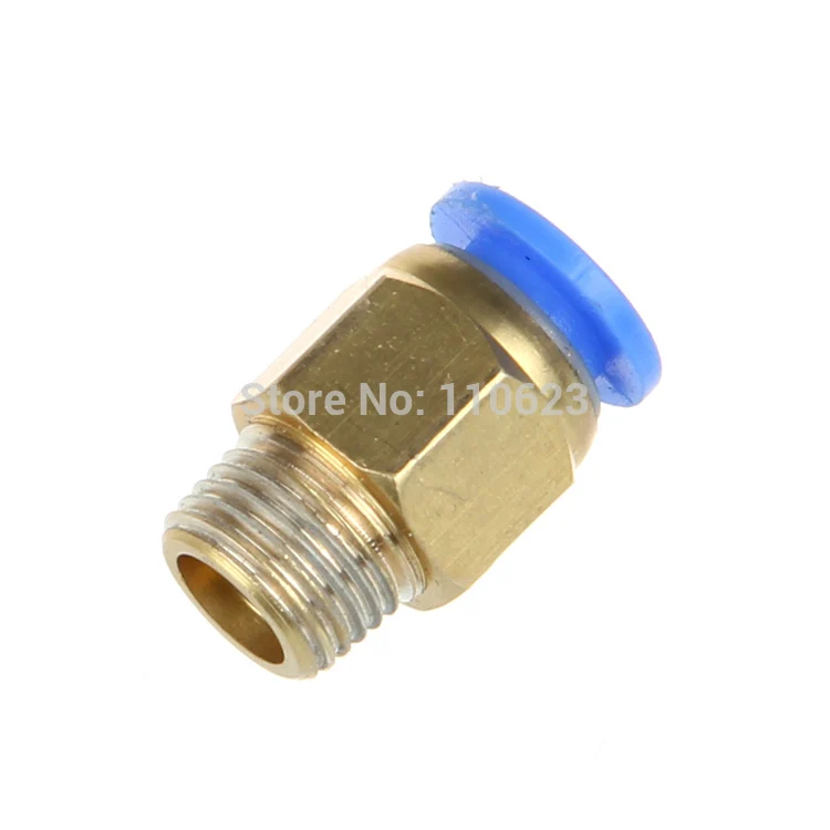 

Geeetech Brass Straight Push In one-touch fitting 1/8" Quick Coupler for Bowden Extruder