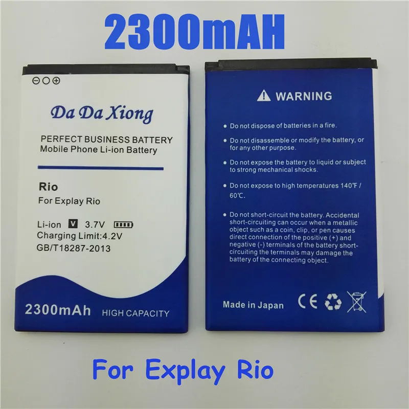Аккумулятор Explay Rio на 2300 мА · ч для мобильный телефон|explay rio battery|battery forbattery for mobile |