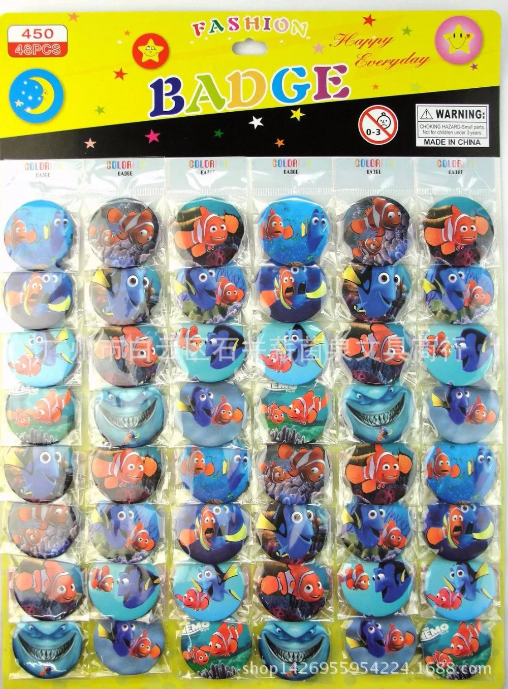 48 шт./лот значок в стиле Find nemo Дори вечерние броши подарок подарок lot of lot lotlot badges