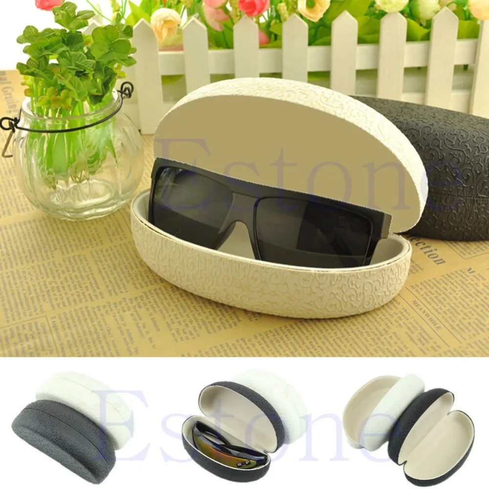 Черно-белая овальная форма Противоударная печать цветочные солнцезащитные очки