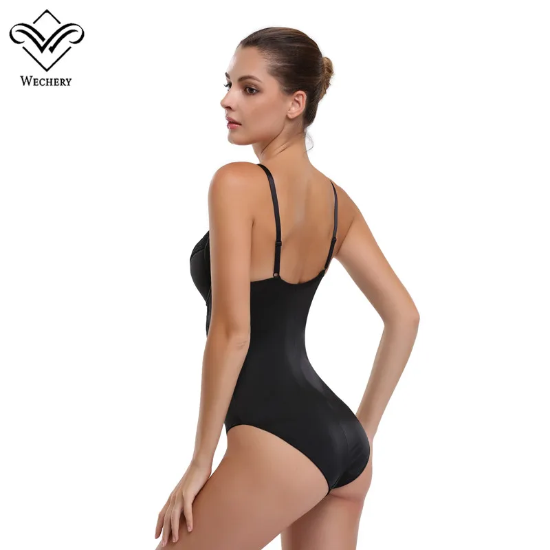 Wechery, новинка, сексуальное, кружевное, для коррекции фигуры, для талии, для тренировок, боди для женщин, для похудения, нижнее белье, полный объем груди, Корректирующее белье, моделирующее
