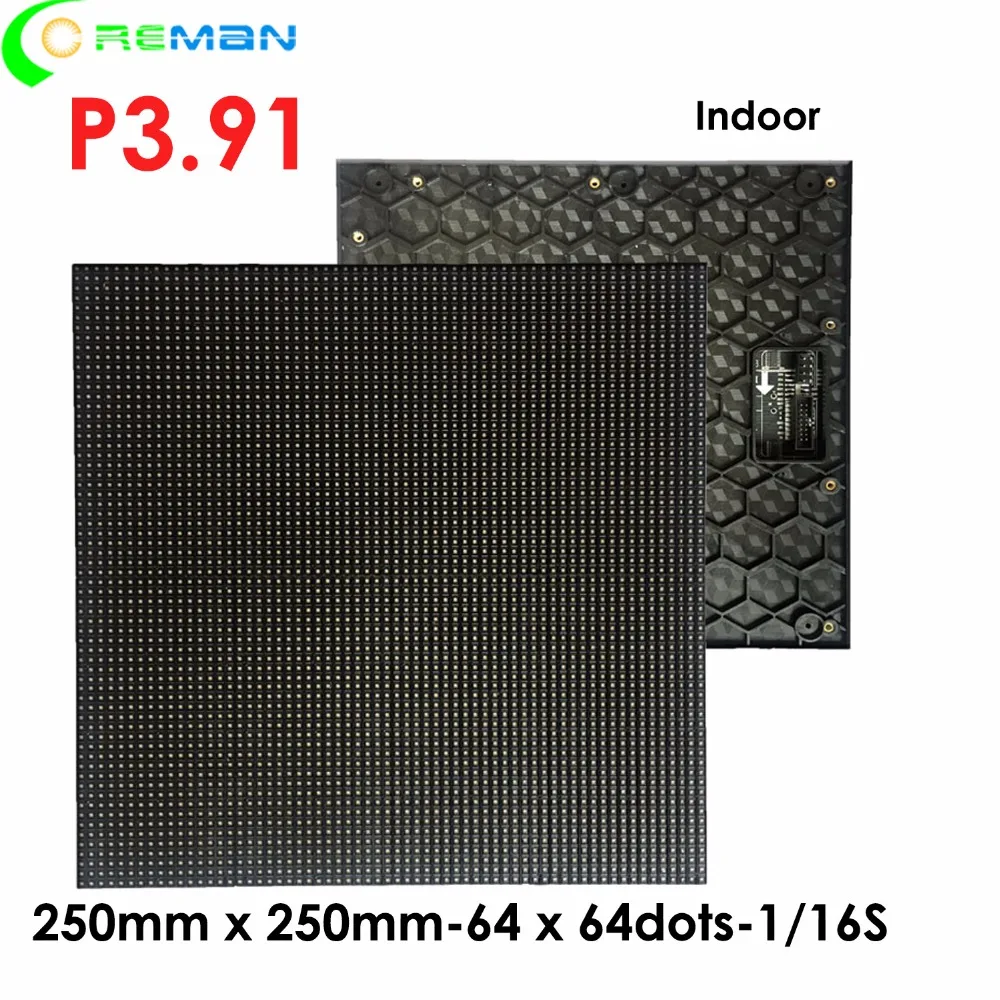 P3.91 P4.81 внутренний 64x64 точечный матричный светодиодный дисплей модуль для 50x50 см