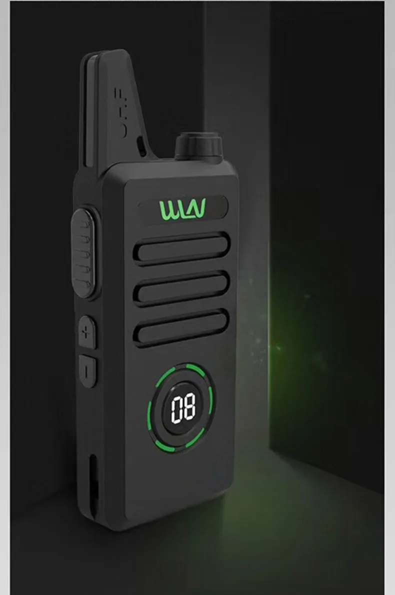 2 шт. WLN KD-C1 Plus мини рация UHF 400-470 МГц с 16 каналов двухстороннее радио FM трансивер KD-C1plus