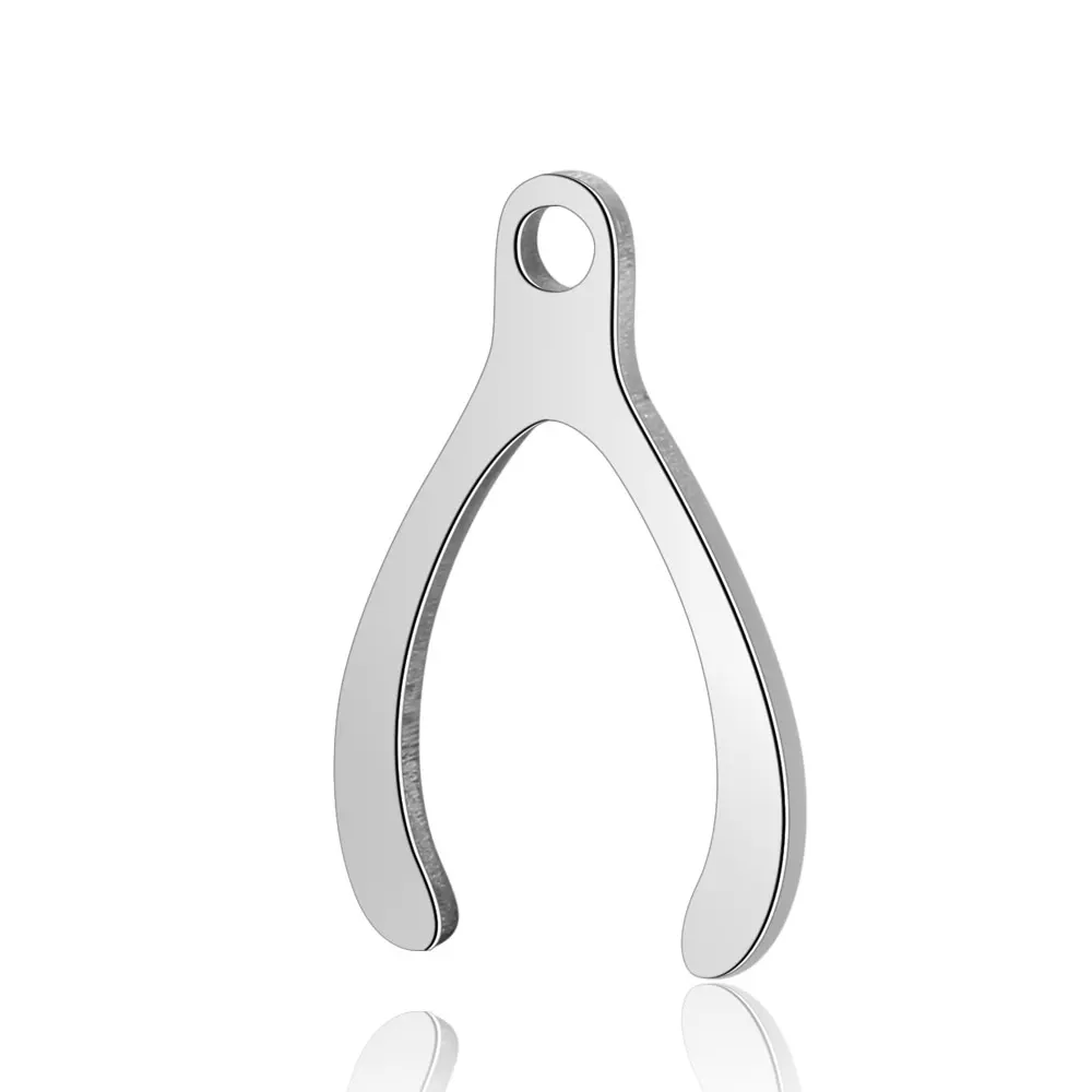 Нержавеющая Сталь Лазерный разрез Подкова Бесконечность с подвеской в форме