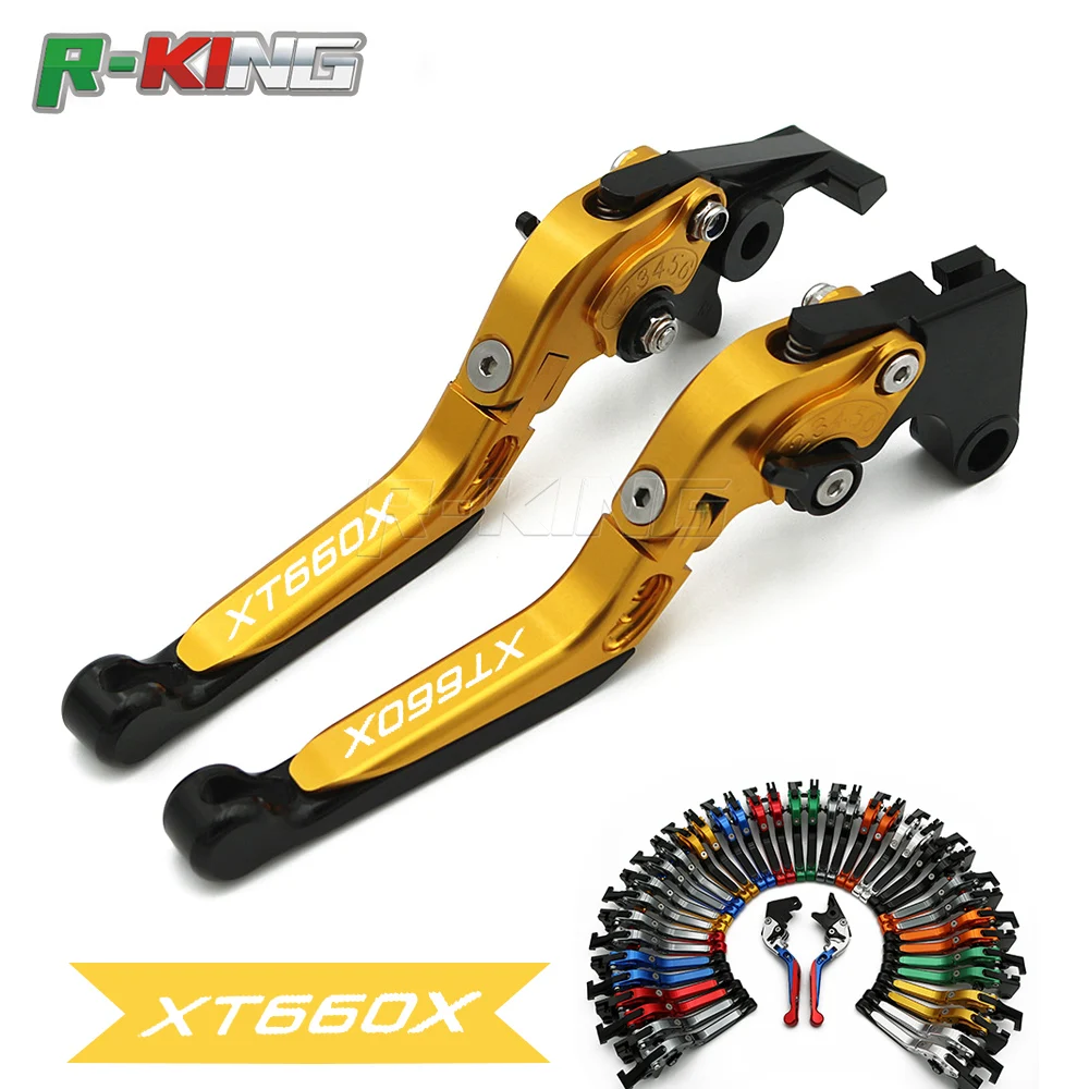 Складные Выдвижные рычаги тормоза сцепления для мотоцикла Yamaha XT660X XT 660 X 660X SuperMotard