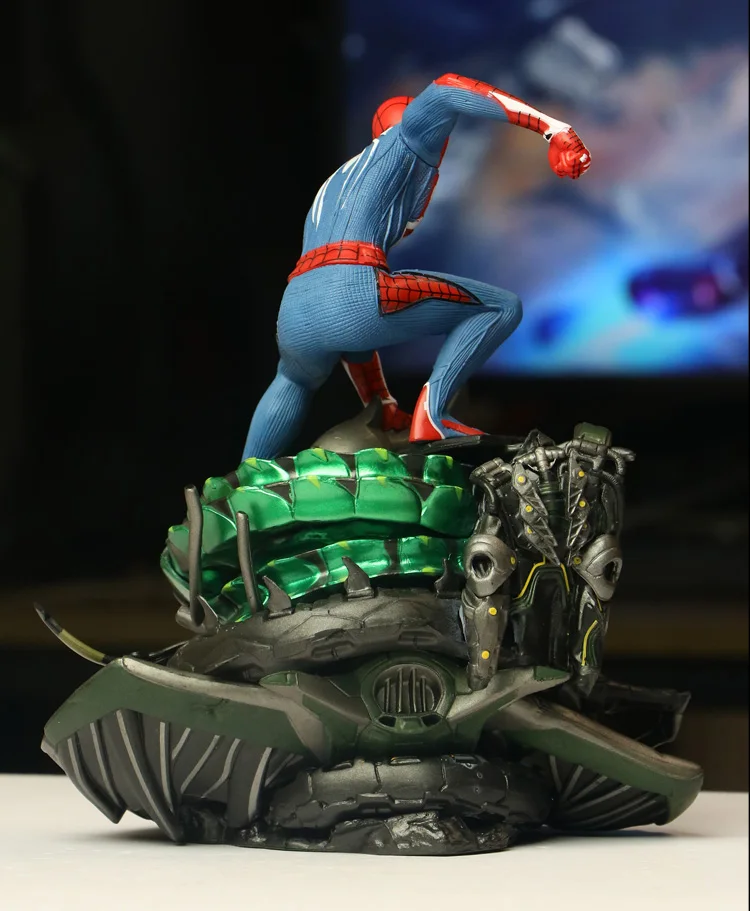 Человек паук PS4 статуя человека паука Фигурка Человека Модель Коллекционная