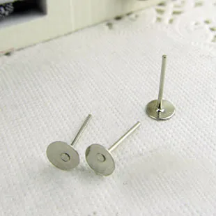 Сережки установка Пустой Базы поднос шпильки иглы посты приклеивая прокладка