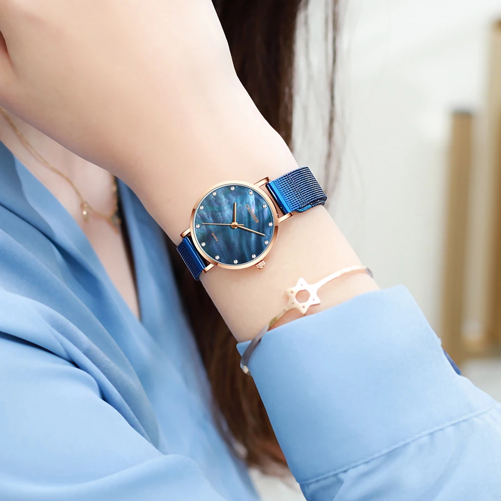 Новые женские кварцевые часы от известного бренда класса люкс модные наручные