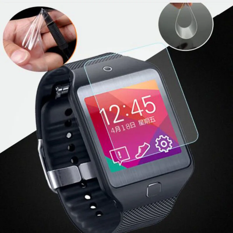 2 шт мягкая ТПУ Ультра прозрачная защитная пленка для Samsung Gear2 Neo Gear R381 полная