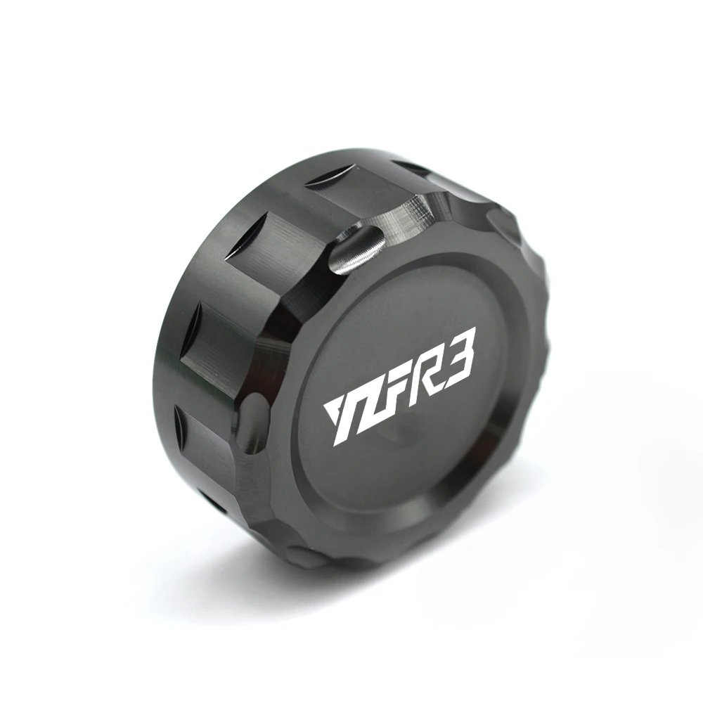 Крышки резервуара заднего тормоза CNC Крышка Резервуара цилиндра для YAMAHA YZF R3 YZFR3