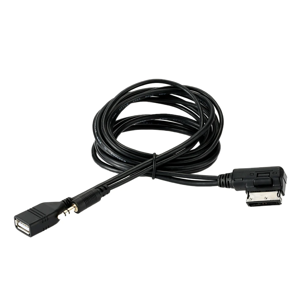 USB зарядное устройство для музыки AMI MMI разъем 3 5 мм мини Aux MP3 кабель VW AUDI S5 Q5 Q7 A3 A4L A5