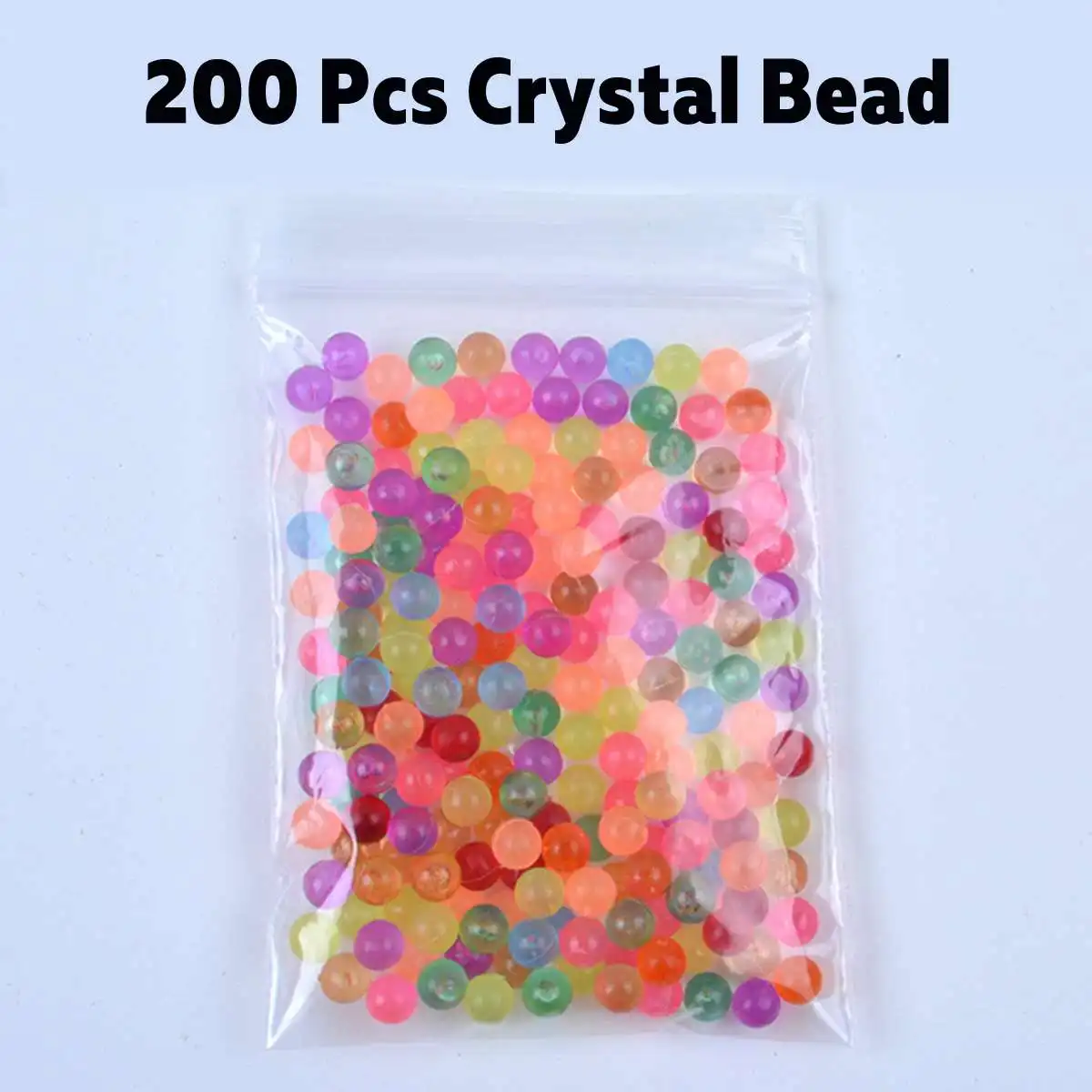 200Pcs Crystal 24 цвета, 6000 шт., Perlen, волшебные шарики-распылители воды, детские 3D пазлы, набор игрушек, Развивающие детские игрушки - Цвет: 200Pcs Crystal