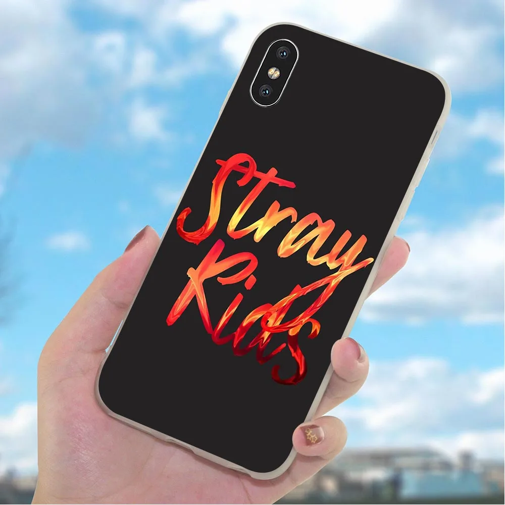 Мягкий разноцветный детский чехол из ТПУ KPOP для iPhone 6S Plus 8 XR X 7 6 5 5S SE Xs Max Back 11