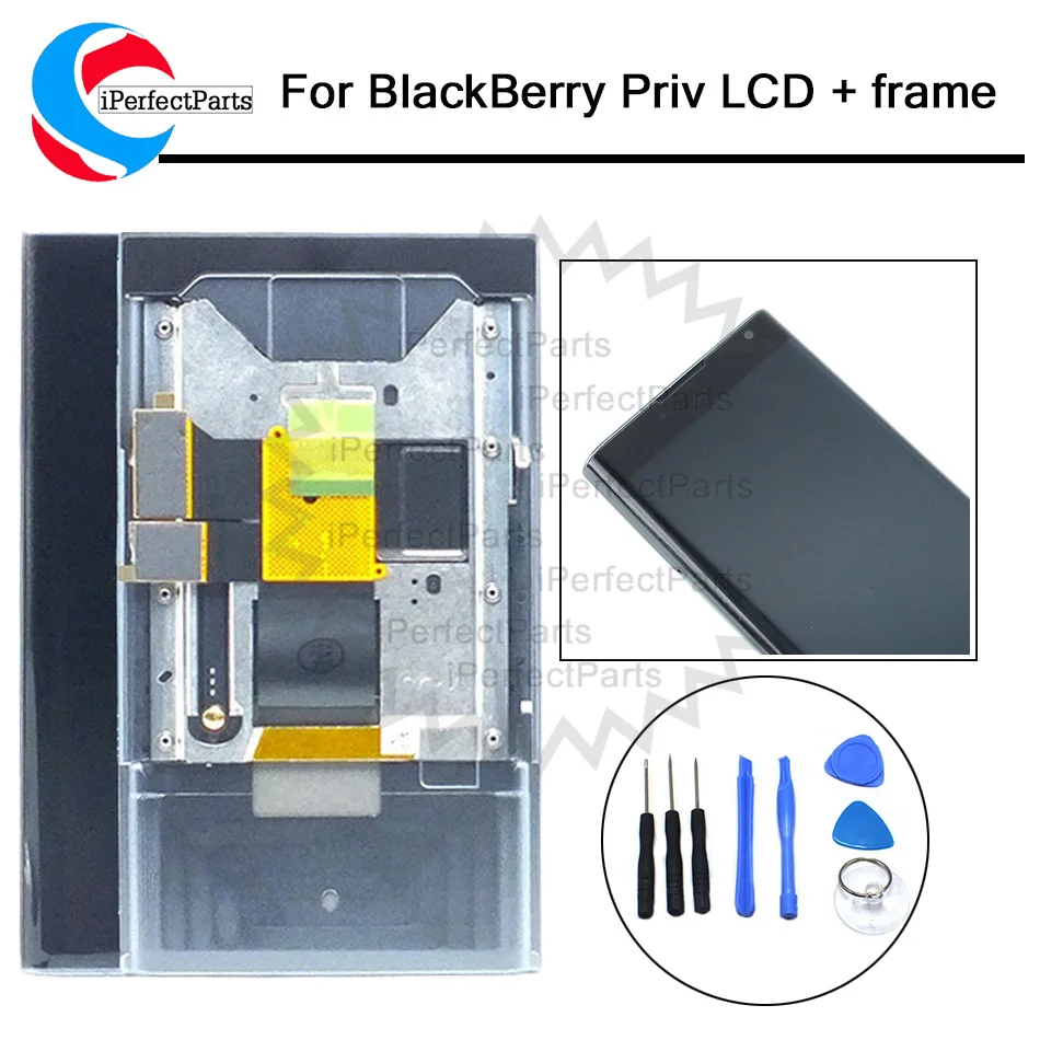 5 4 &quotдля BlackBerry Priv ЖК-дисплей с рамкой Сенсорная панель экран дигитайзер в сборе