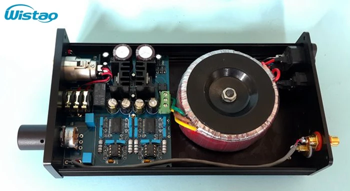 Сбалансированный усилитель для наушников IWISTAO Hi Fi TPA6120A2 AMP 16 ~ 600 Ом 750 МВт/300 6 35