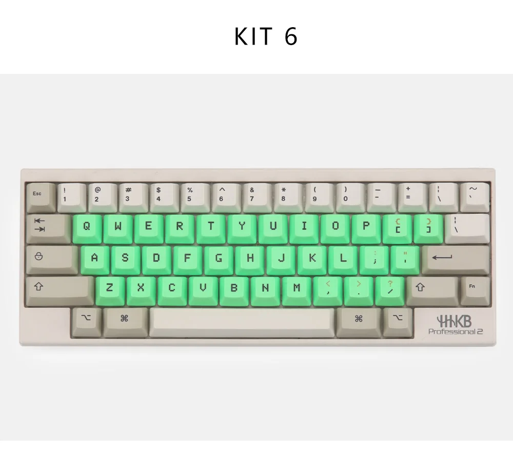 33 клавиши PBT Материал Смешанный цвет колпачки для Topre Realforce HHKB емкостная клавиатура