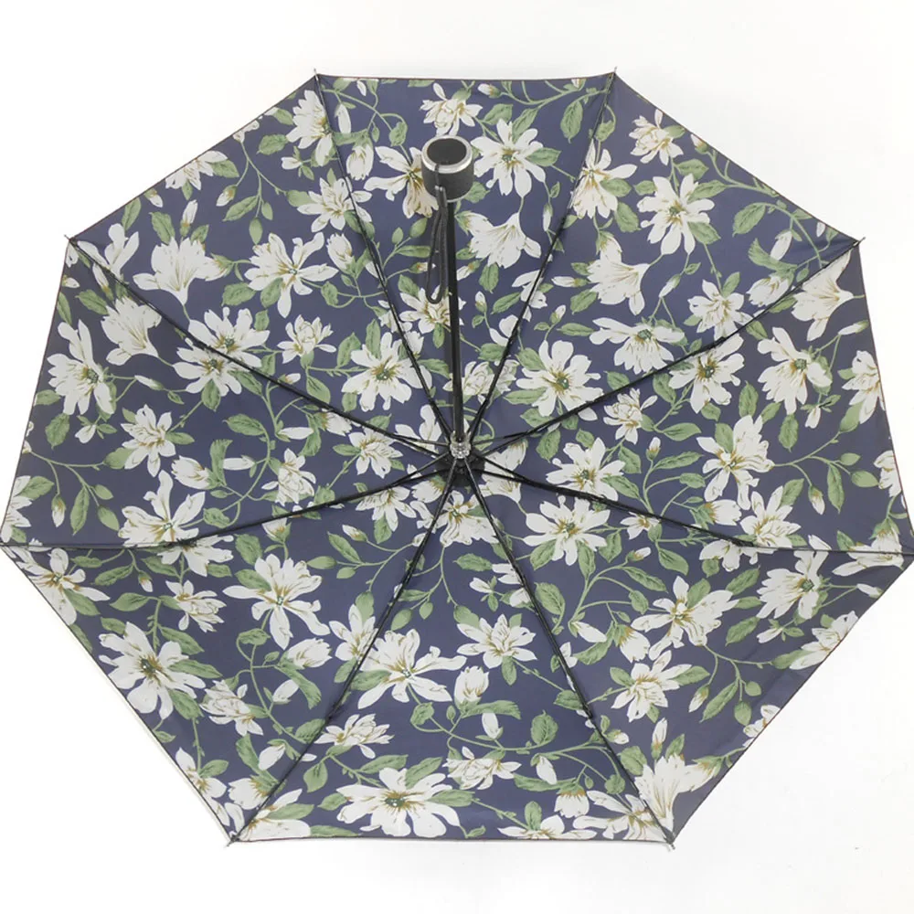 Солнечный зонт защита от УФ лучей дневной виниловый Складывающийся в три раза