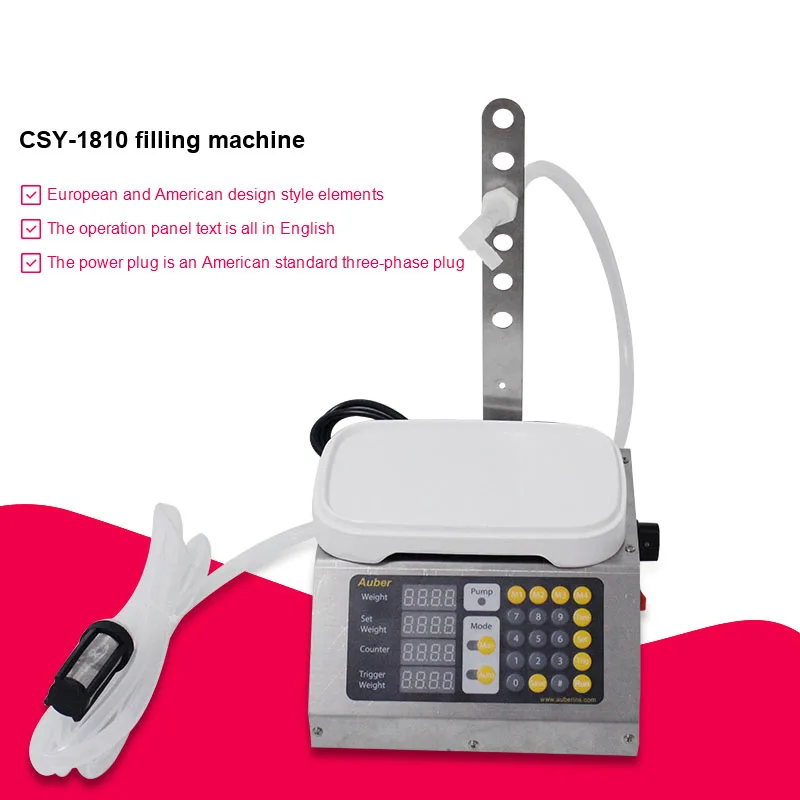 Компактная автоматическая машина для розлива жидкости с ЧПУ устройство