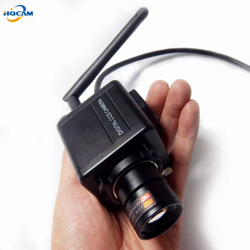 Беспроводная камера HQCAM 720P для помещения маленькая с дистанционным управлением Wi