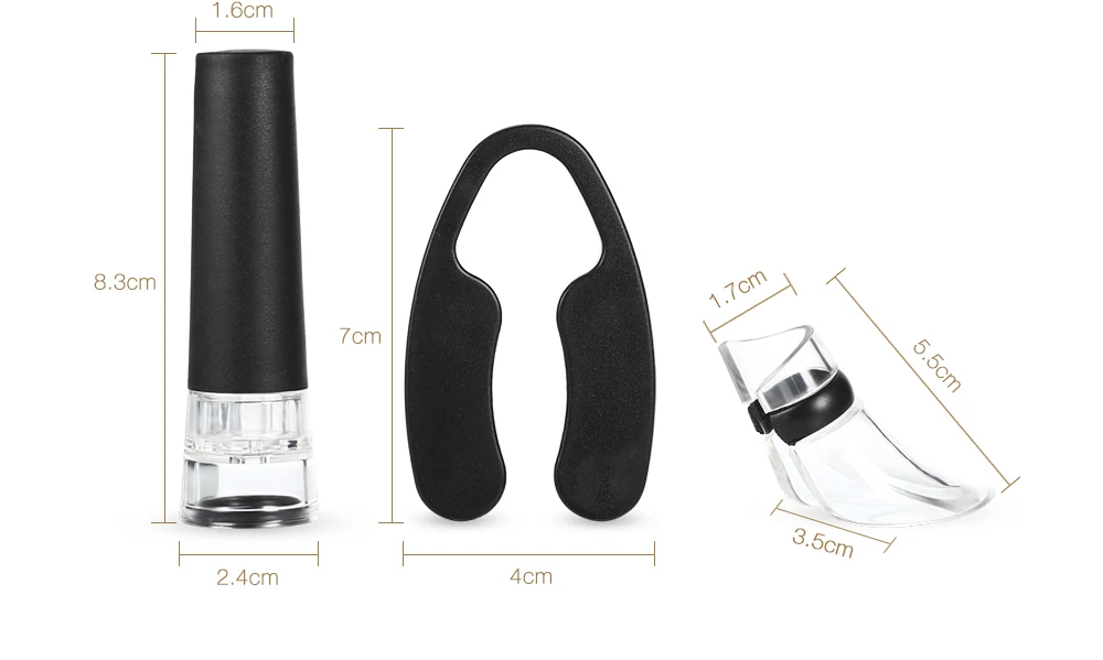 3 шт. набор инструментов для винных принадлежностей разливщик ликера фольга