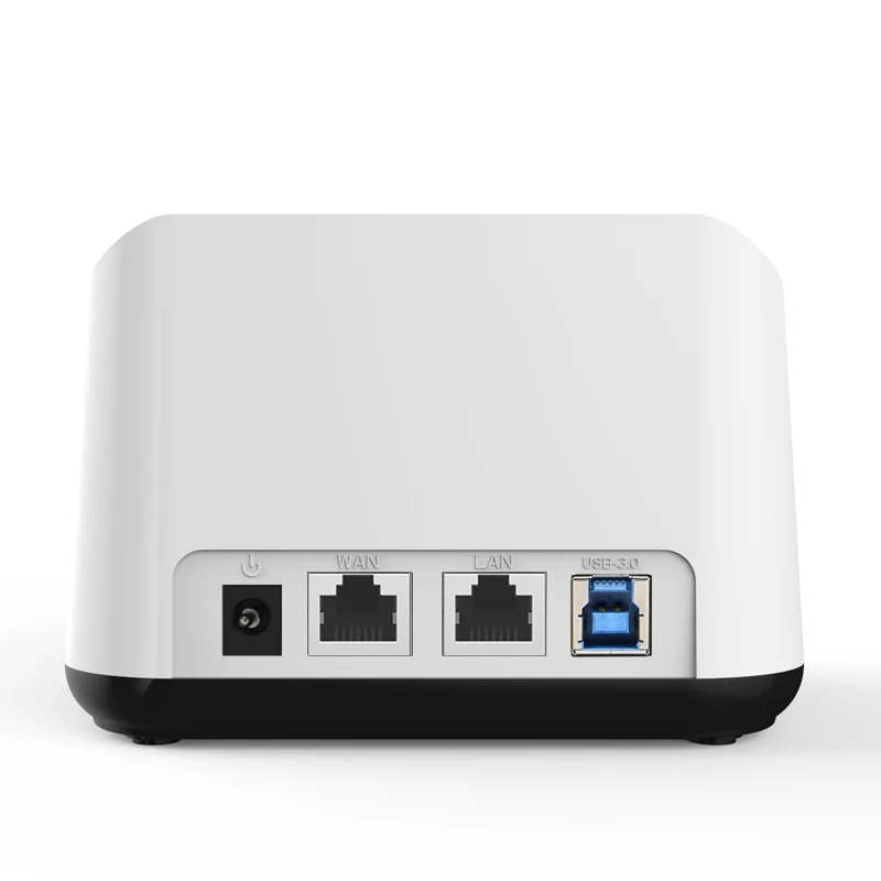 

Blueendless 1 Bay Wifi Storage Router Network Hdd Docking Station 2.5' 3.5' SSD Sata USB Hdd Enclosure Case TF Card Reader