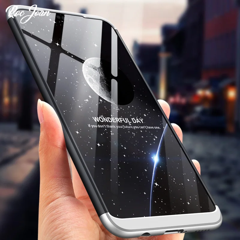 360 полная защита чехол для Huawei P Smart Plus 6 3 дюйма в 1 Гибридный противоударный