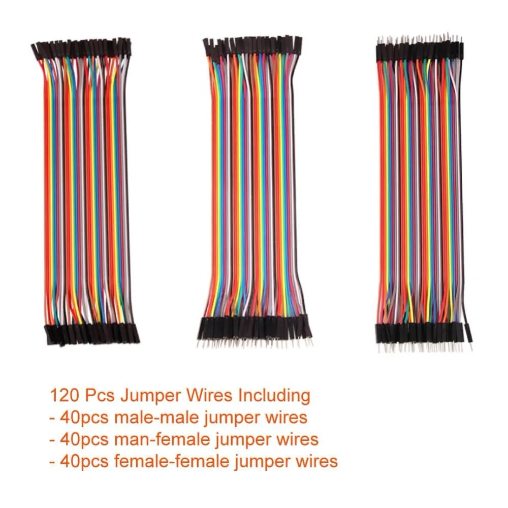 4 шт. набор макетов с 120 штук 20 см перемычки провода для Arduino diy Kit Proto Shield Circboard