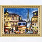 Дома икона 5d diy горный хрусталь 3232R-круглая Алмазная вышивка крестиком Алмазная мозаика картина