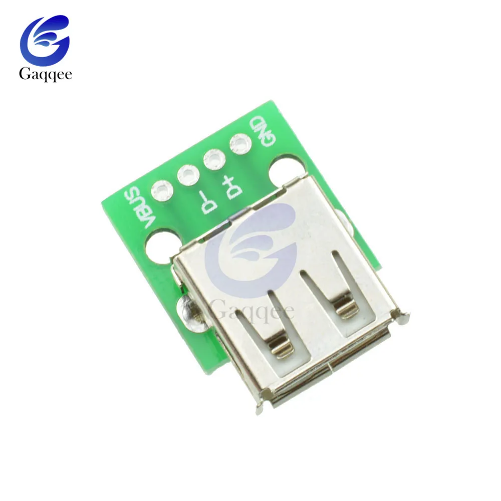 50 шт. адаптер типа А Micro USB Для DIP адаптера 4 контактный разъем мама плата модуля