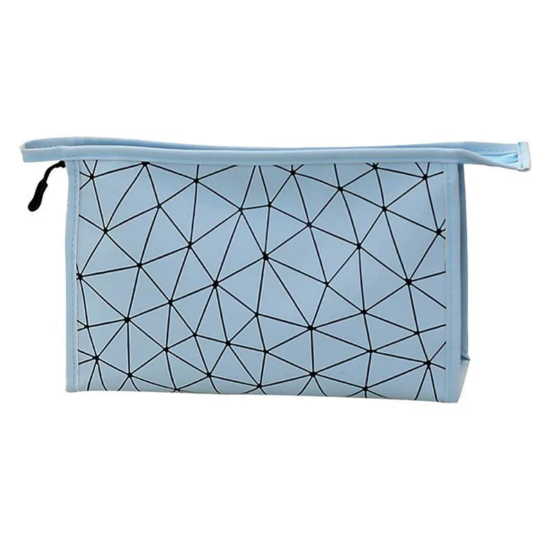 Blue Big Size Для женщин туалетных Макияж сумка для косметики сумкиогофункциональная дорожная сумка-клатч кошельки косметическая сумка для косметики Органайзер - Цвет: Blue Big Size