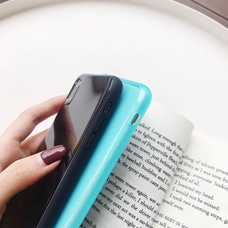 Прозрачный чехол Boucho карамельных цветов для iphone X XS MAX XR 8 plus 7plus мягкие чехлы