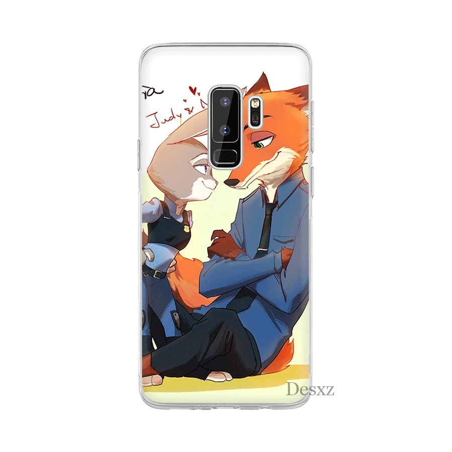 Чехол для мобильного телефона Desxz Fox Rabbit Samsung Galaxy J1 J2 J3 J5 J6 J7 Prime EU US Твердый
