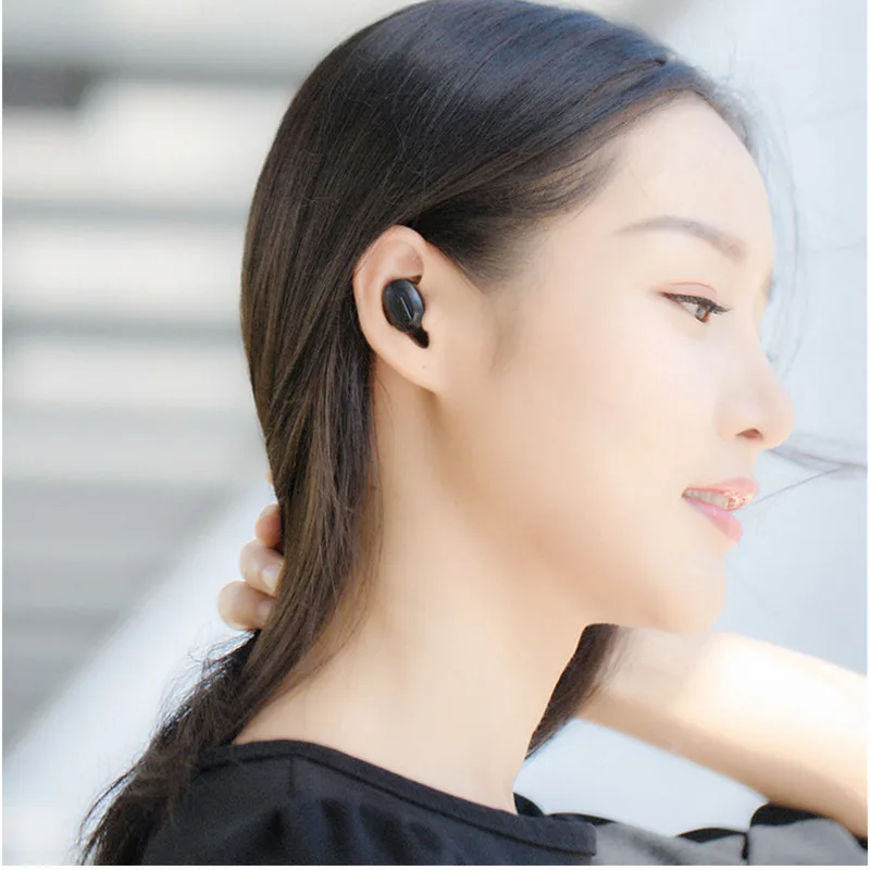 Беспроводная Bluetooth гарнитура T2 HD стерео спортивные наушники с шумоподавлением