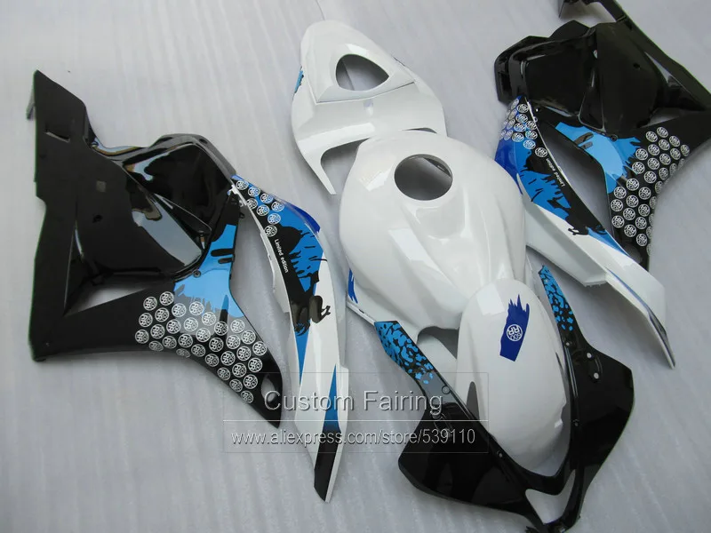 Комплект обтекателей из АБС пластика для HONDA CBR600RR 2009 2011 2012 синие белые черные
